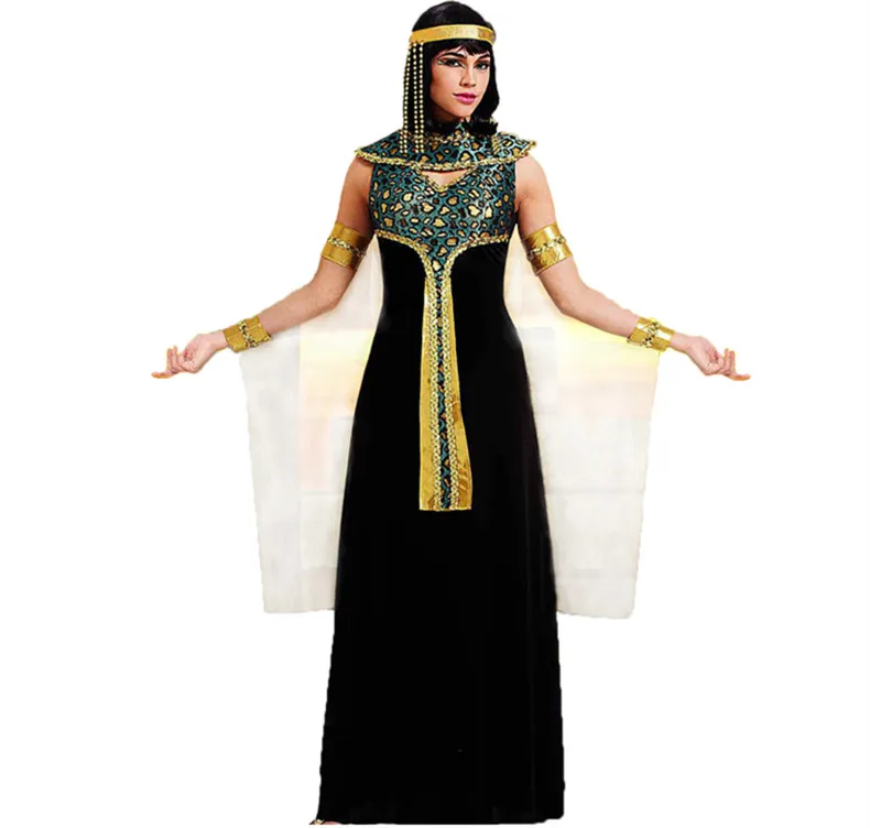 Египетские костюмы женские египетские платья древнеегипетская царица костюмы для женщин костюмы на Хэллоуин для женщин Одежда для косплея