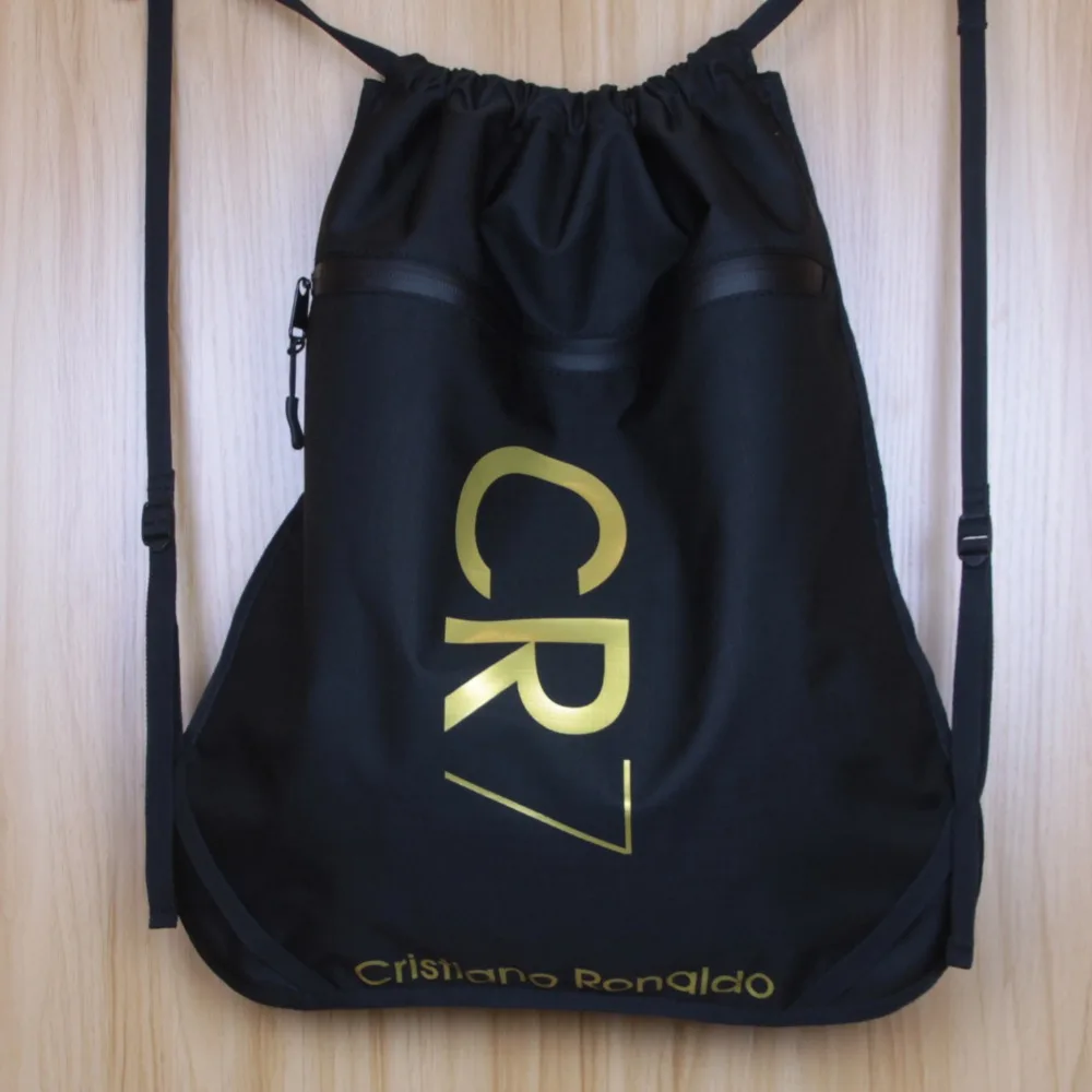 

Cristiano Ronaldo Drawstring Bag Waterproof Sport Storage Bags CR7 Backpacks For Outdoors Football Basketball Camping Hiking
