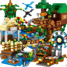 My World Minecraft Building Blocks Bricks Assembling Kids Toys Cave Tree House Educational Children Toys Digital building blocks My World Minecraft Building Blocks Bricks Assembling Kids Toys Cave Tree House Educational Children Toys Digital building blocks