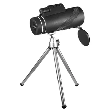 

35*50 HD Zoom High Telescope Scope Quilaty 7 Optic Spotting Lens Monocular Single Black Focus camping