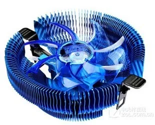 

Pccooler CPU cooler E92F Blue LED PWM Mute speed control suitable for Intel LGA775/LGA1155/1156/AMD754/939/AM2/AM2+/AM3