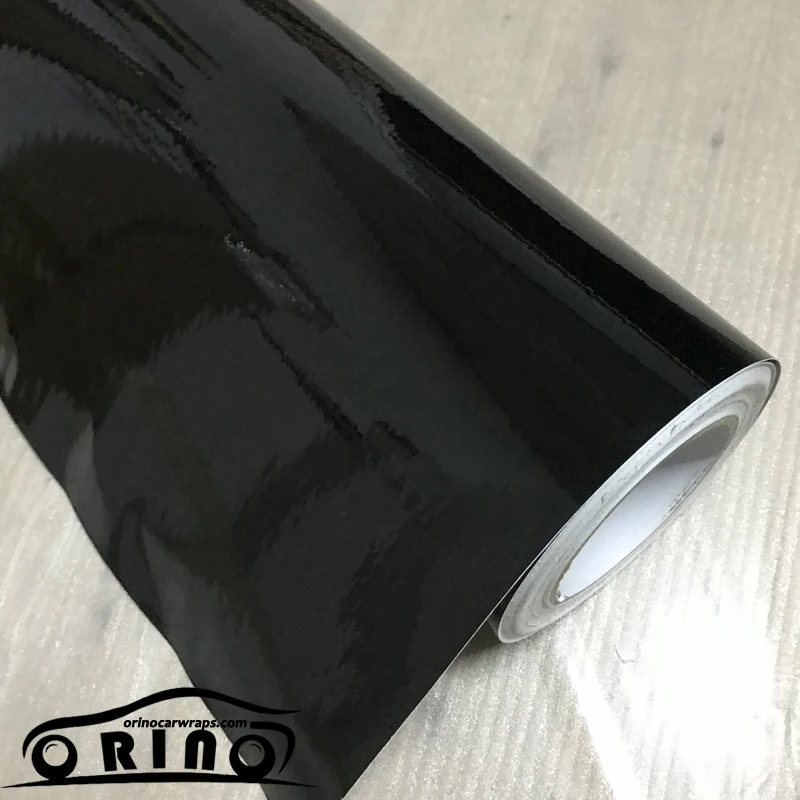 Black Glossy Vinyl Film Wrap-5