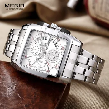 

2019 New Watches Men Luxury Brand Chronograph Men Sports Watches Waterproof Full Steel Quartz Men's Watch Relogio Masculino