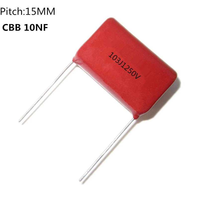 5pcs/lot 1250V 2.7NF 2700PF 272J 272K 10MM 10NF 10000PF 0.001NF 103J