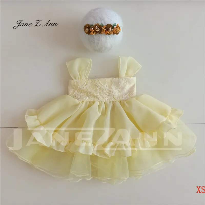Headwear + Vestido Jane Newborn Fotografia Roupas Bebê Princesa Traje Estúdio Foto Tendo Acessórios Idéias Criativas z Ann 5 tendo acessórios idéias criativas