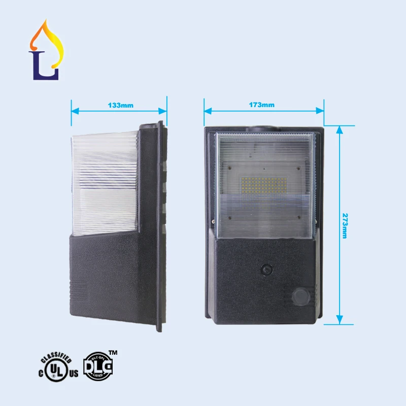 

5pcs/lot UL/DLC listed 20w 30w Dusk to Dawn LED Wall Pack Light Photocell Sensor Dusk to dawn led wall light Outdoor lighting