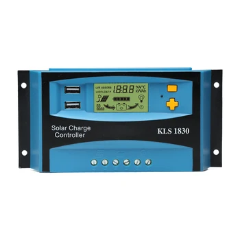 

Mini solar charge controller KLS1830-30A solar charge controller intelligent pwm solar charge controller