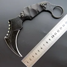 Eafengrow C1698 открытый спасательный Karambit CS GO счетчик-strike утилита тактический охотничий нож для самообороны карманные ножи