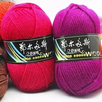 

1Pc=100g Australian wool Cashmere Hand-knitted Yarn Wool Cashmere Knitting thick Yarn Ball Scarf Wool Yarn