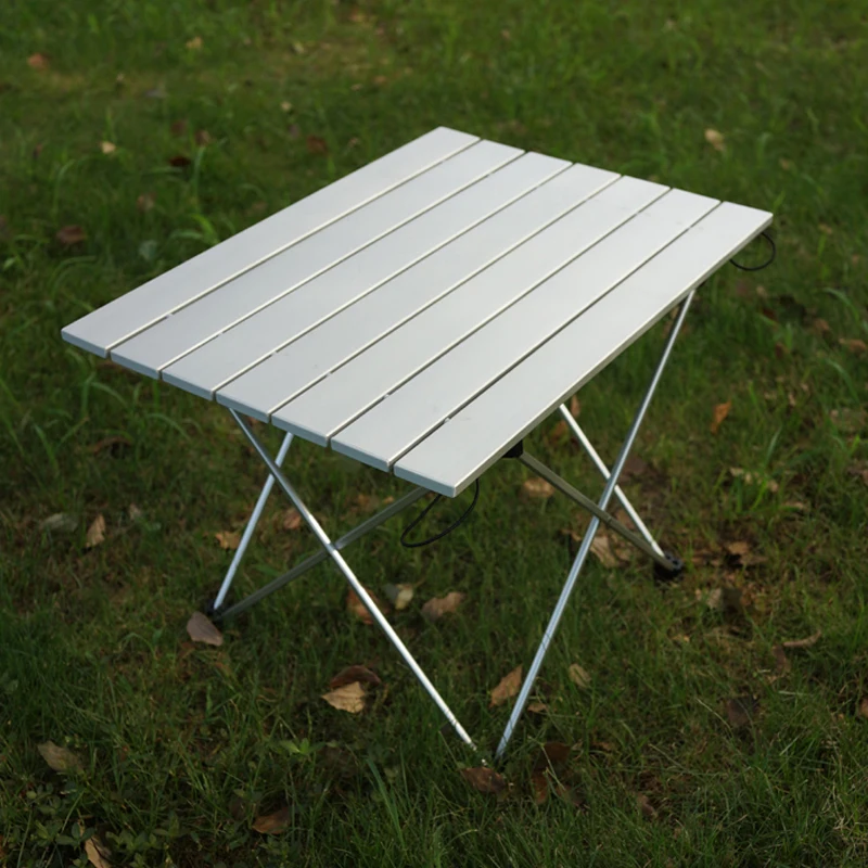  Portable outdoor camping table aluminum folding beach camping table ultralight waterproof outdoor M