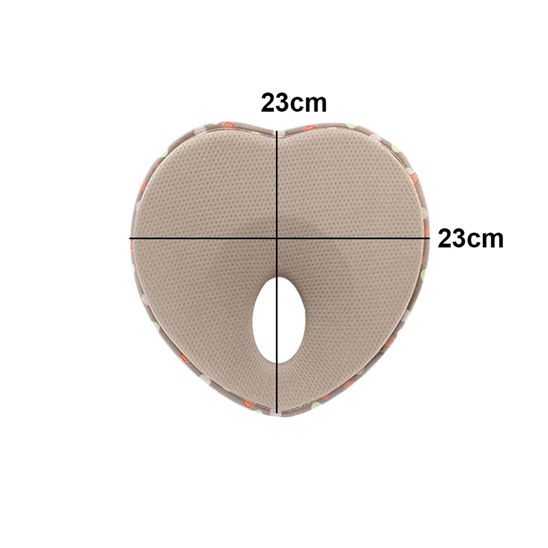 Новинка, мягкая подушка с эффектом памяти для головы, дышащая подушка для младенцев, предотвращающая появление плоской головы, эргономичная подушка для новорожденного, для кормления