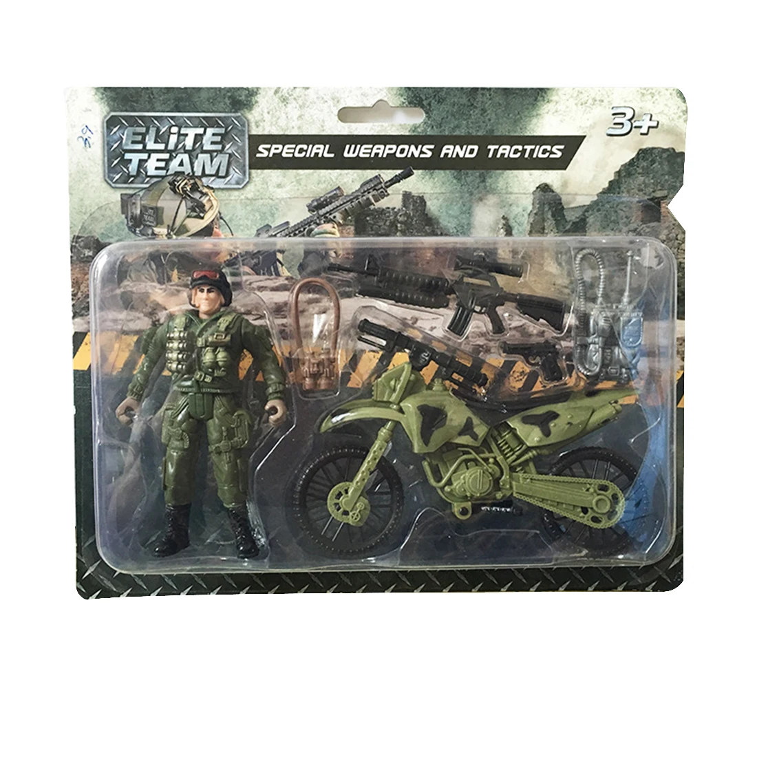 Подвижный Военный Набор спецназа для моделирования CS MINI Strong Soldier Little Army Man, игрушечный набор, детский игровой комплект - Цвет: 1