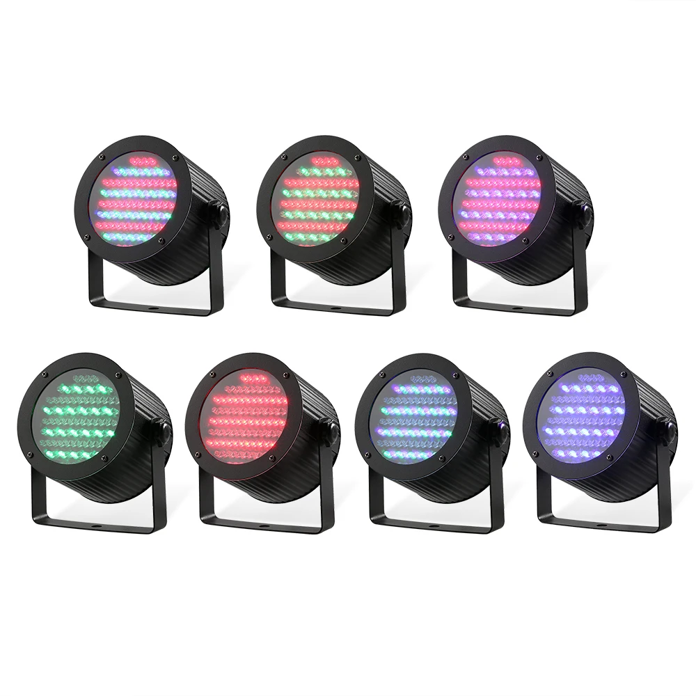 25 W DJ огни для дискотеки 86 светодиодный RGB 4CH мини сценический мигающий свет лампа светильник паб клуб бар шоу-концерт дома Вечерние