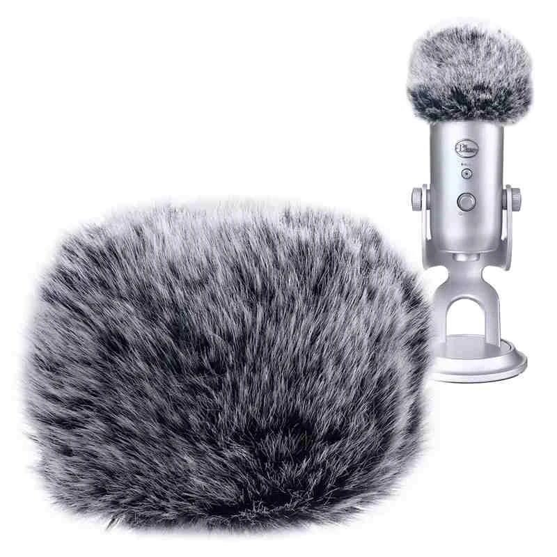 Foam Microphone Windscreen for Blue Yeti ,Yeti Pro condenser microphones- as a pop filter for the microphones