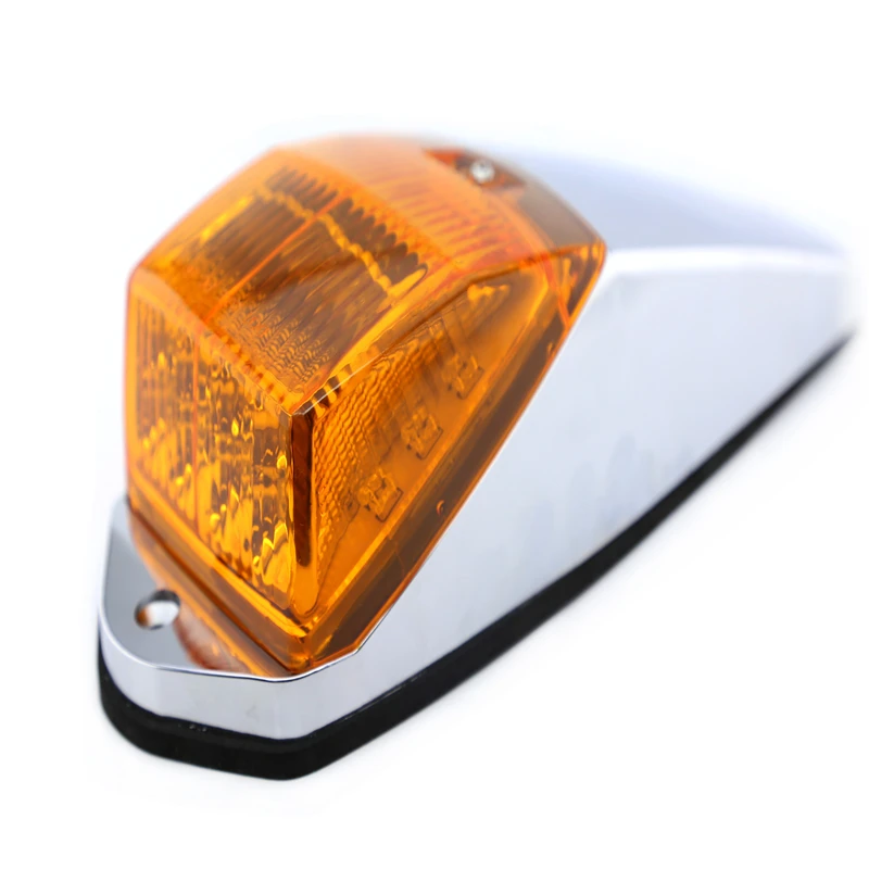 KEYECU 1 шт. 17LED янтарный свет на крышу хромированный маркер кабину зазор ходовой