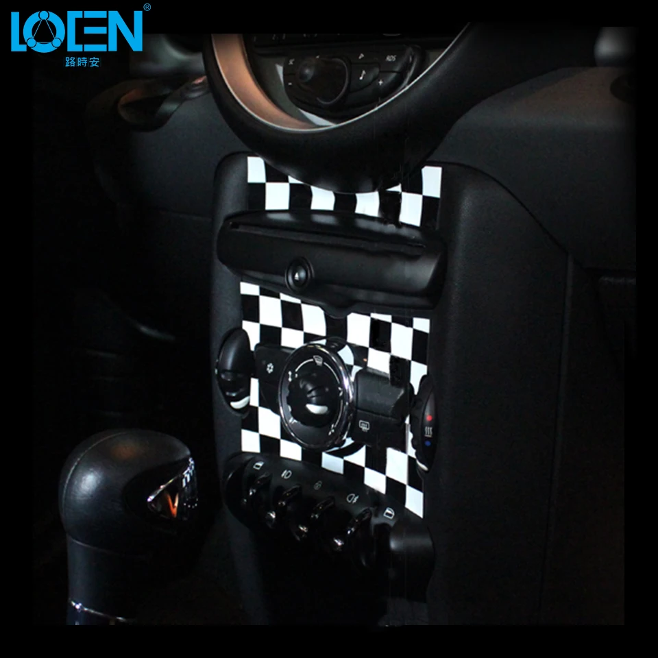 Car Styling Auto Hand Shift Center Console Stickers Dashboard