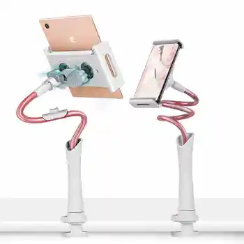 

Vmonv Long Arm Tablet Phone Stand Holder Adjustable Mount For iPhone X 8 Ipad Air Pro 4 To 12.9 inch Bed Desktop Tablet PC Stand