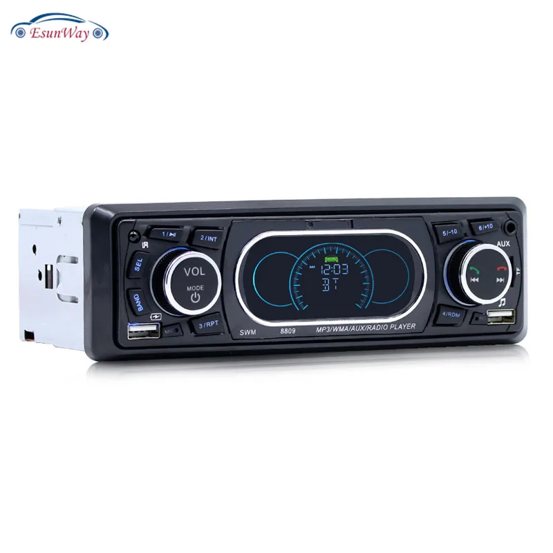 Многофункциональный MP3 плеер FM модулятор Автомобильный Bluetooth Handfree Поддержка U диск карта Машина передатчик MP3 плеер SWM 8809