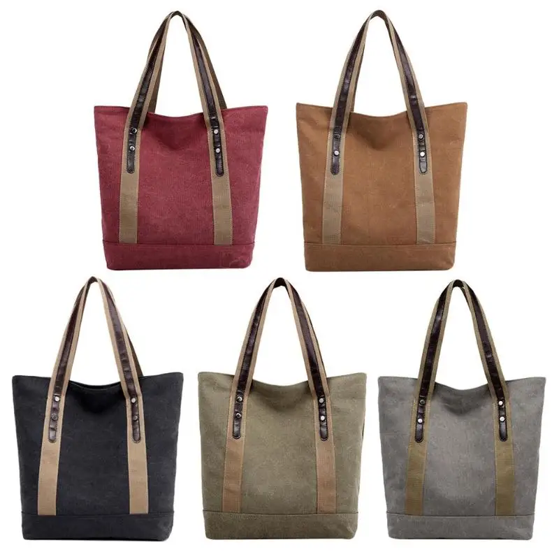 

Large Canvas Shopping Mens Shoulder Handbag Casual Women Crossbody Bag Summer Beautiful Tote Bags for Woman Big Zipper Bag