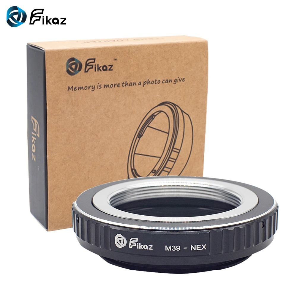 

Fikaz M39-NEX Mount Adapter Ring for M39 Mount Lens to Sony NEX NEX-5 NEX-VG10 NEX-6 NEX-5R NEX-F3 NEX-7 NEX-5C Camera Body