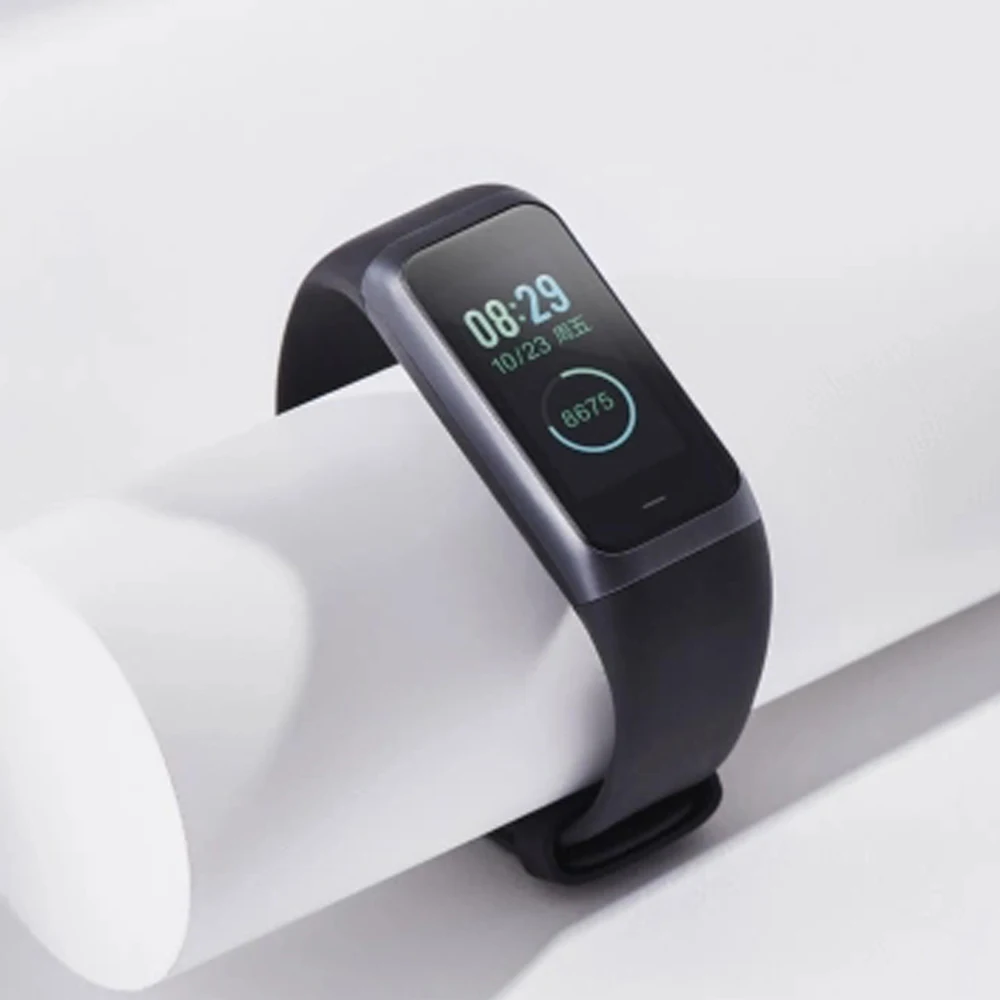 [Английская версия] Amazfit Cor 2 Smart Band 5ATM водонепроницаемый 2.5D ips цветной экран фитнес-трекер монитор сердечного ритма