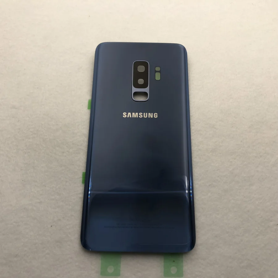 S9 + задняя крышка батарейного отсека для Samsung Galaxy Plus G965 G965F SM G965FD Задняя стеклянная