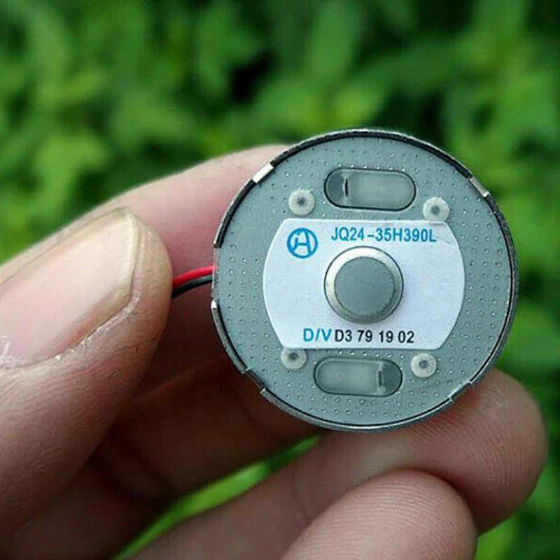 24mm*12mm DC3V 5V 6V 6600RPM Micro RF-300CA Round Solar Power Mute Motor DIY Toy