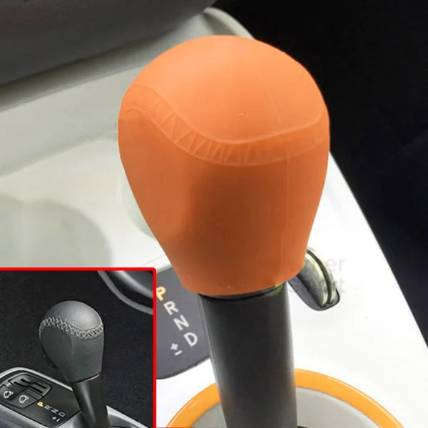 Для Benz Smart Fortwo Forfour- Кнопка Ручного Тормоза переключения передач силиконовая перчатка кожаный рукав коробка для автомобиля