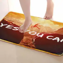 Горы стиль Коврики для улицы, смешной Противоскользящий коврик для ванной, дверные коврики, дверные коврики под входную дверь