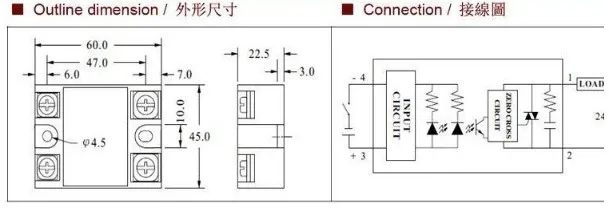 Твердотельный релейный модуль SSR-50AA SSR-50 AA SSR 50A 80-250VAC вход на 24-380VAC выход промышленности управления