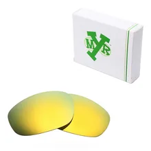 Mryok ПОЛЯРИЗОВАННЫЕ замены Оптические стёкла для большой площади очки Oakley Провода Солнцезащитные очки для женщин 24 К золото