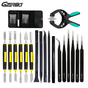 

31 In 1 Professional Cell Phone Screen Opening Repair Tools Kits Screwdriver Pry Disassemble Tool Set For iPhone 7 8 Plus