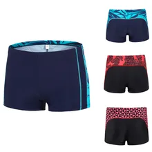 CHAMSGEND, весна и лето, мужские эластичные спортивные плавки с принтом, быстросохнущие, модные, для фитнеса, пляжа, спорта, плавки