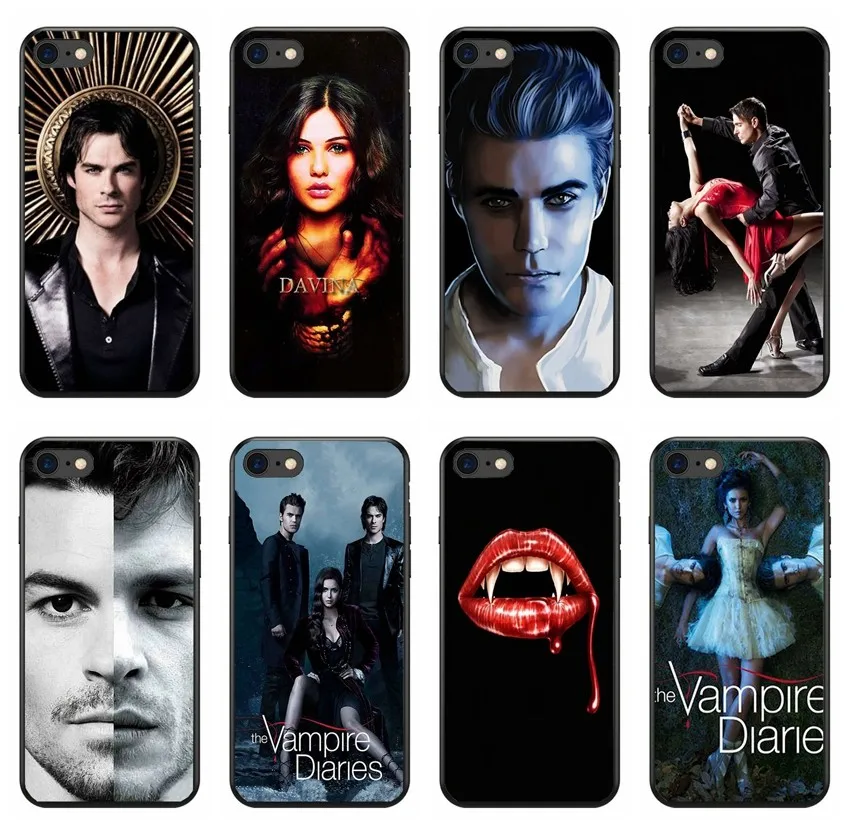 

The Vampire Diaries 8 soft Silicone TPU phone case for iPhone 8 7 6 6S Plus X XS MAX XR 10 5S SE Coque Shell Vamp Horror Stories