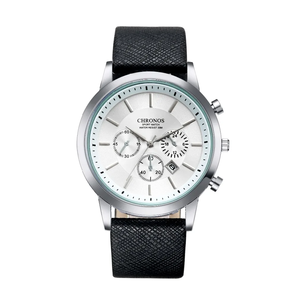 CHRONOS Watch Men Sport Wrist Watch Mens Watches Top Brand Luxury Men's Watch Clock relogio masculino erkek kol saati
