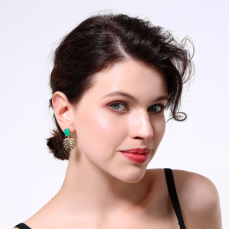 Rectangle Drop Earrings  (9)