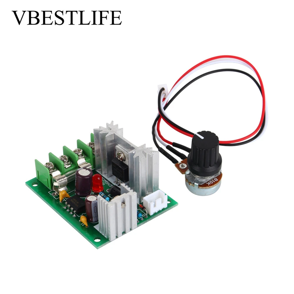 ШИМ контроллер с предохранителем 10 30 в 120 Вт|pwm dc motor speed|dc pwmdc speed |