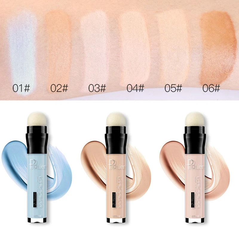 

Pudaier Eraser Concealer Pen Waterproof Concealer Pencils Foundation Eye Dark Circle Pores Full Cover Korean Makeup