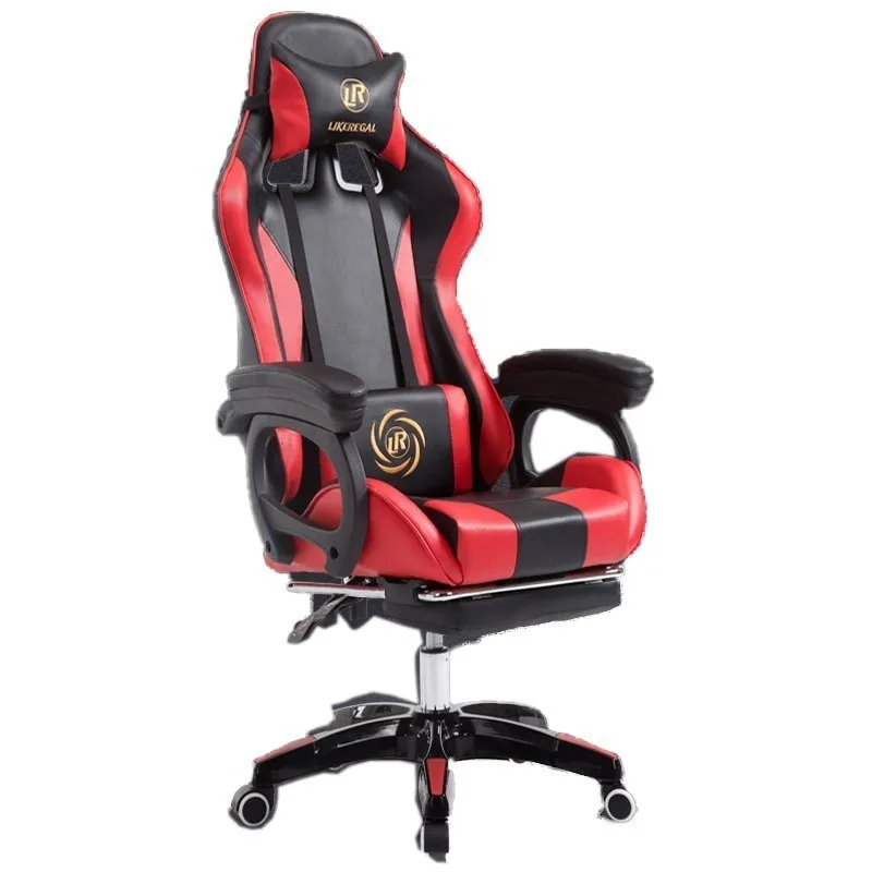 Роскошное Качество игры Live Esports Poltrona Silla геймер компьютерный стул с подставкой для ног Синтетическая кожа Эргономика офисная мебель