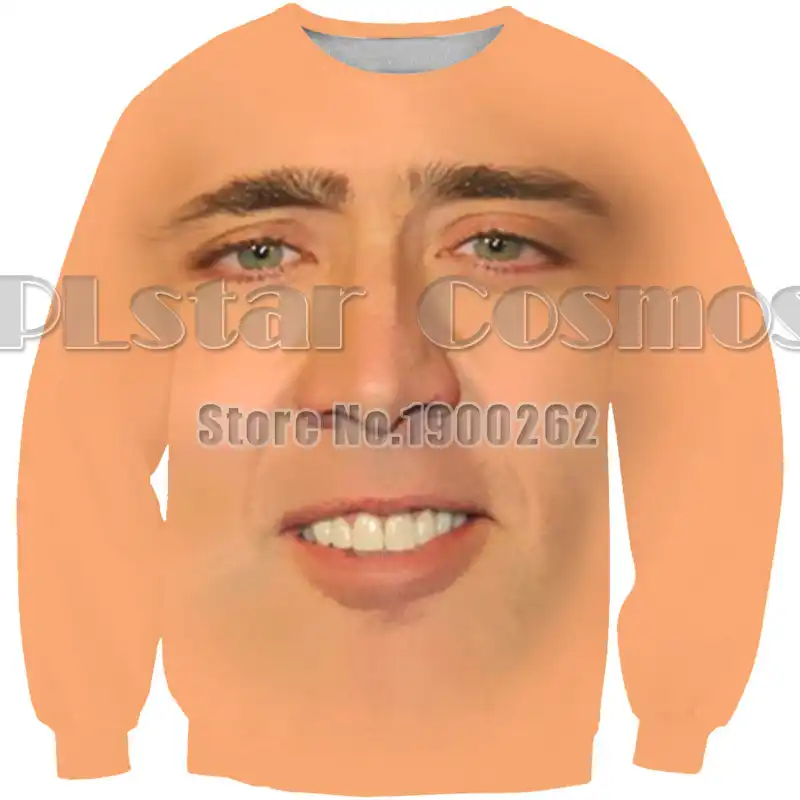 nicholas cage sweater