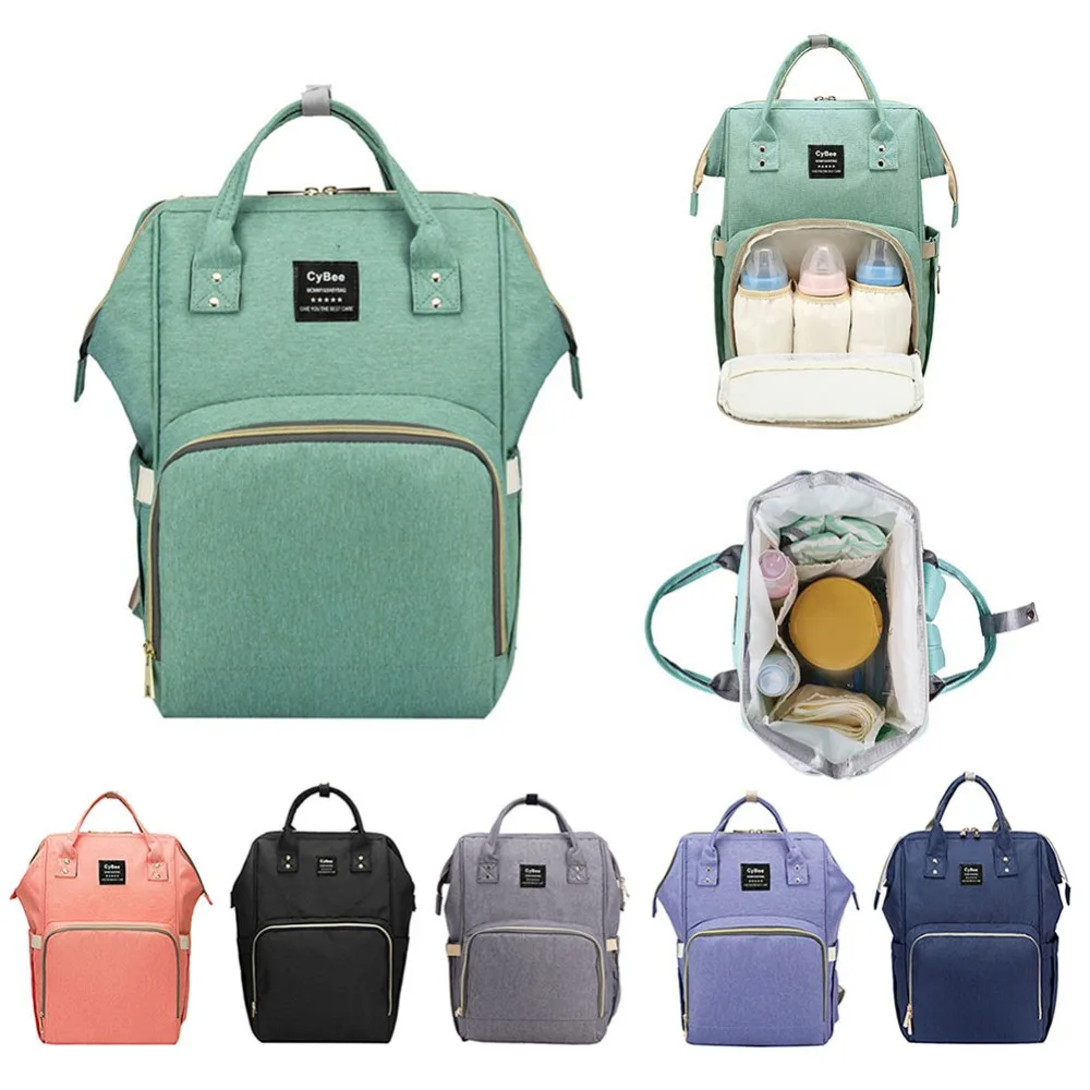 Fashion Waterproof Oxford Backpack for Mom Baby Care Bags Dipper Bag