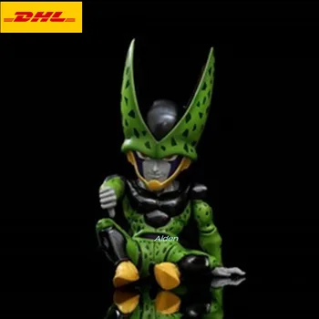 

5" Statue Dragon Ball Bust Cell Full-Length Portrait Q Version Dragon Ball Series GK Action Figure Model Toy BOX 12CM Z1076