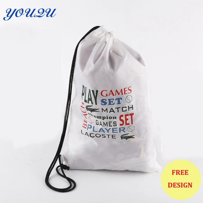 Lead free Polyester Drawstring Bags drawstring backpack backpack bags lowest price escrow accepted