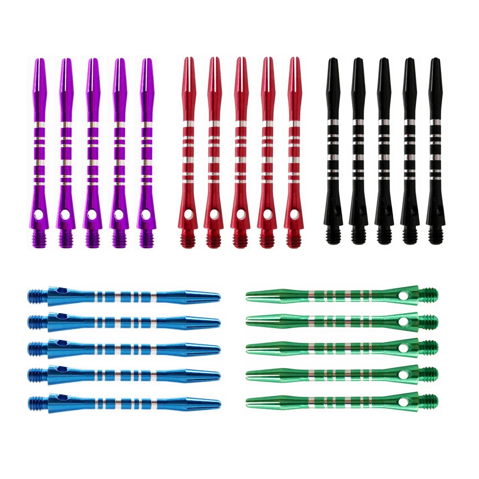

Cavalier 12Pcs Colourful Aluminum Dart Shafts Dart Medium Accessories Throwing Toy Darts