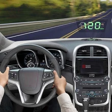 16*12CM OBD HUD 필름 GPS 네비게이션 도구 프리미엄 헤드 업 디스플레이 반사 필름 범용 오디오 자동차 스티커 액세서리