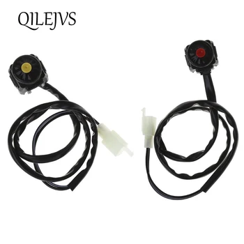 

Universal ATV Motorcycle Dual Sport Dirt Quad Start Horn Kill Off Stop Switch Button Motorbike Accessories