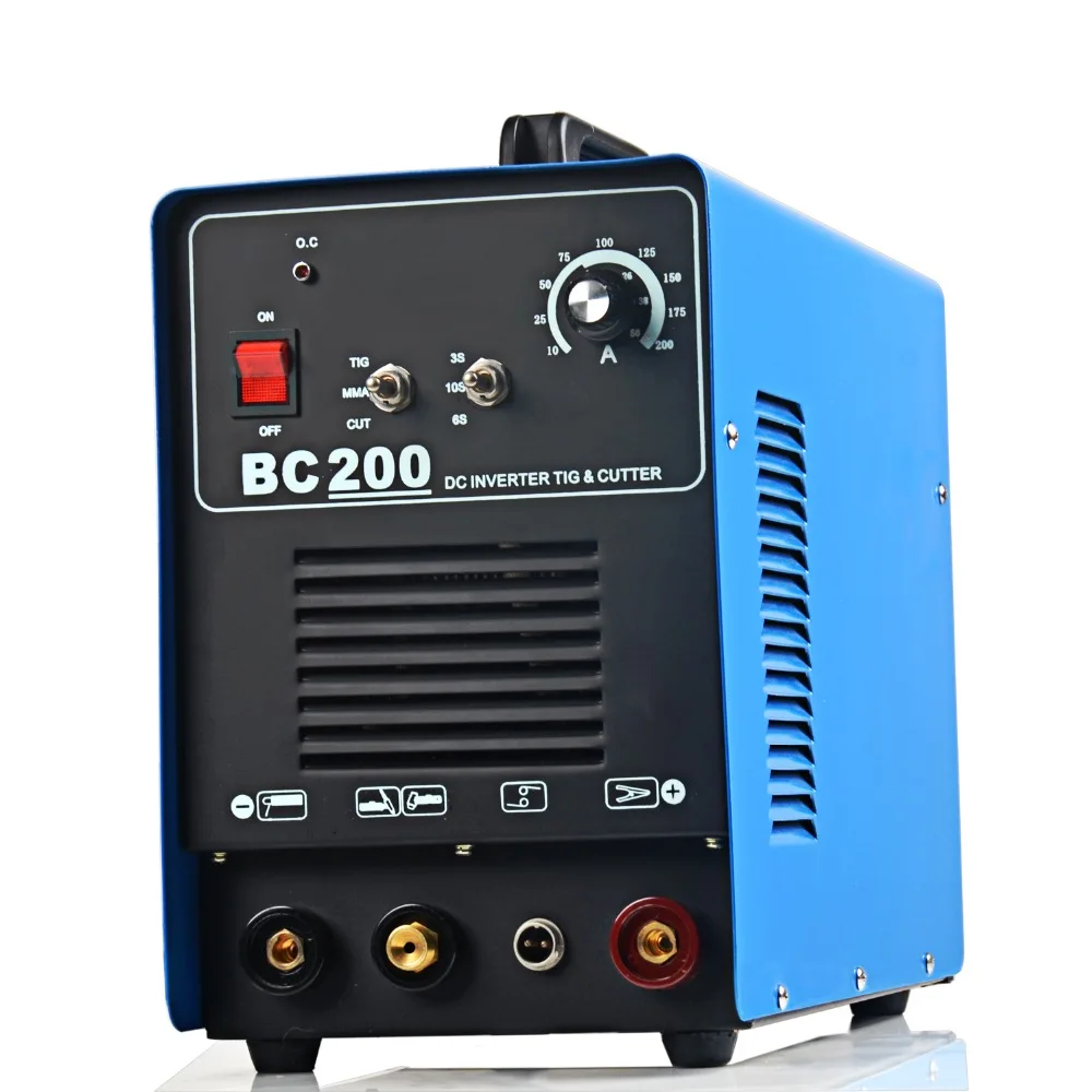 US $715.00 Rstar BC200 Plasma Cutter Tig Stick Welder 3 In 1 Combo Welding Machine 50Amp Plasma Cutter 200AMP TIG Stick Welder