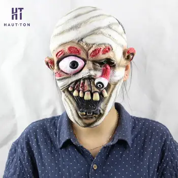 

Creative Halloween Mask Mummy Disguise Latex Mask Adult Full Face Party Masks Cosplay Props Halloween Supply