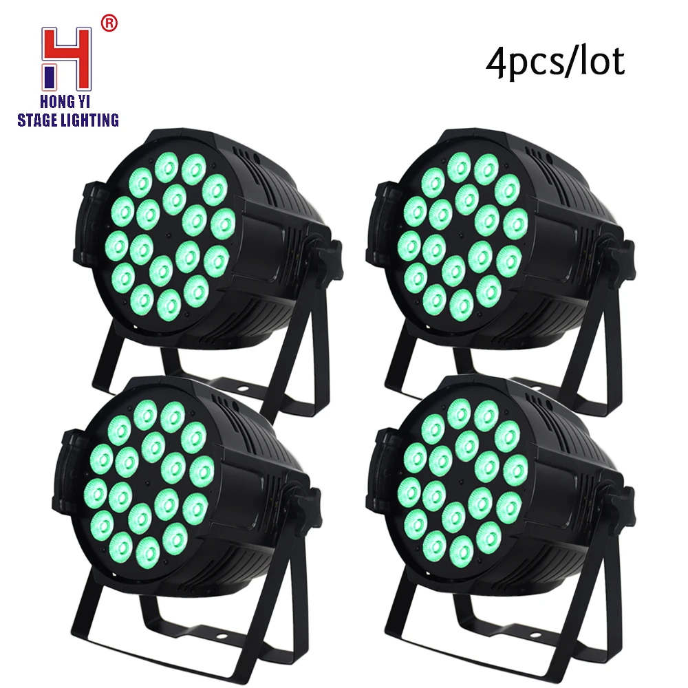 

Led Par 4IN 1 RGBW Stage Lights by DMX 512 Control and Sound Activated for Club Disco Party KTV Bar DJ 4pcs/lot