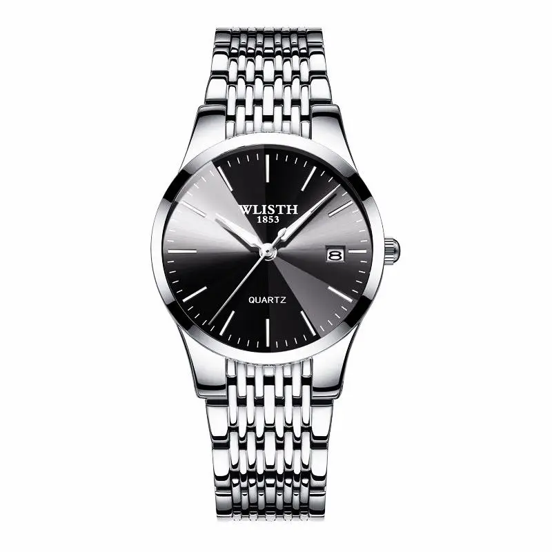 WLISTH Топ бренд Роскошные мужские часы водонепроницаемые деловые часы Мужские кварцевые ультра-тонкие наручные часы Мужские часы Rolex_watch